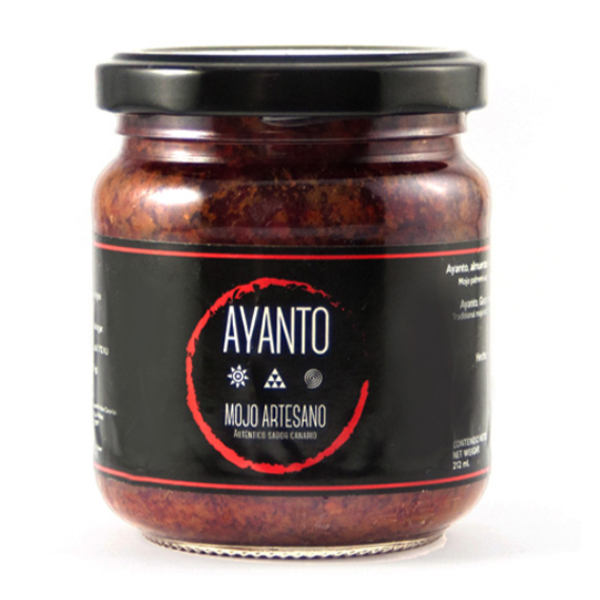 RED SWEET MOJO AYANTO SAUCE FROM CANARY ISLAND 212 ML